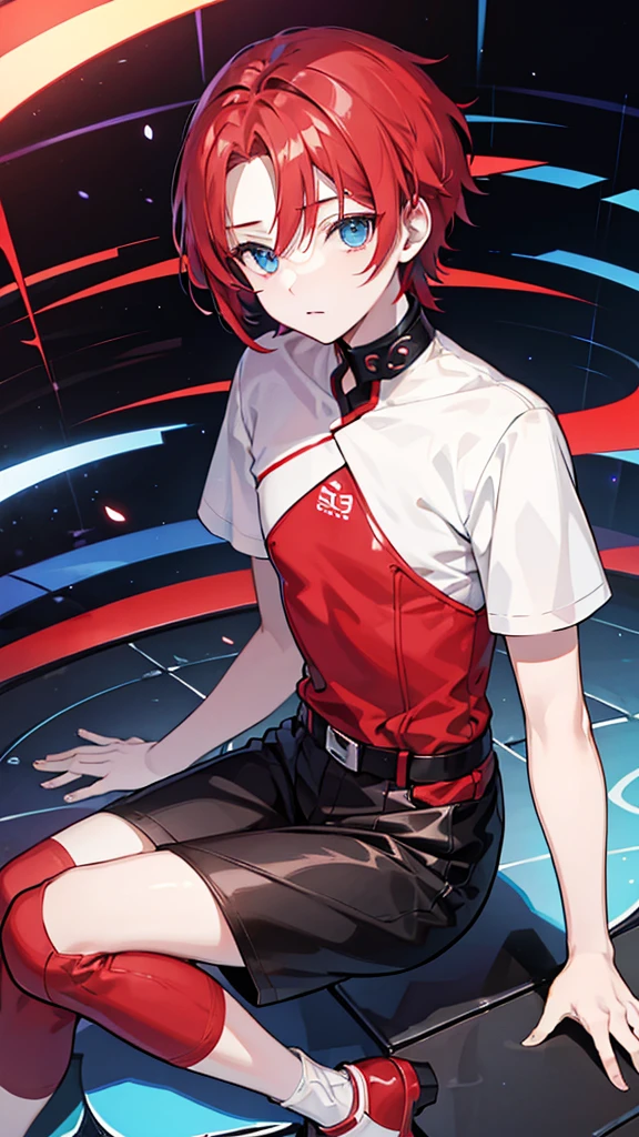 Highest quality　Short hair　male　Red and blue eyes　I don't have anything　kind　15 years old　Private Server　one person
