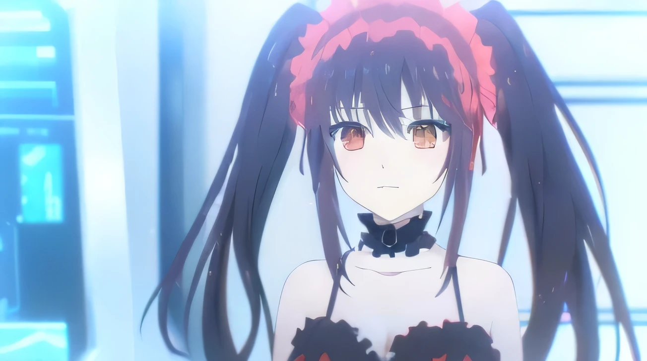 Long hair and red hair、Anime girl in a black dress, From the TV anime, Cute girl anime visuals, Rin Tohsaka, Another close-up of Iwakura, Anime Moe Art Style, Anime movie screenshots, 2 0 1 9 anime screenshots, Screenshots from the 2012 anime, Screenshot of gore anime, Anime stills