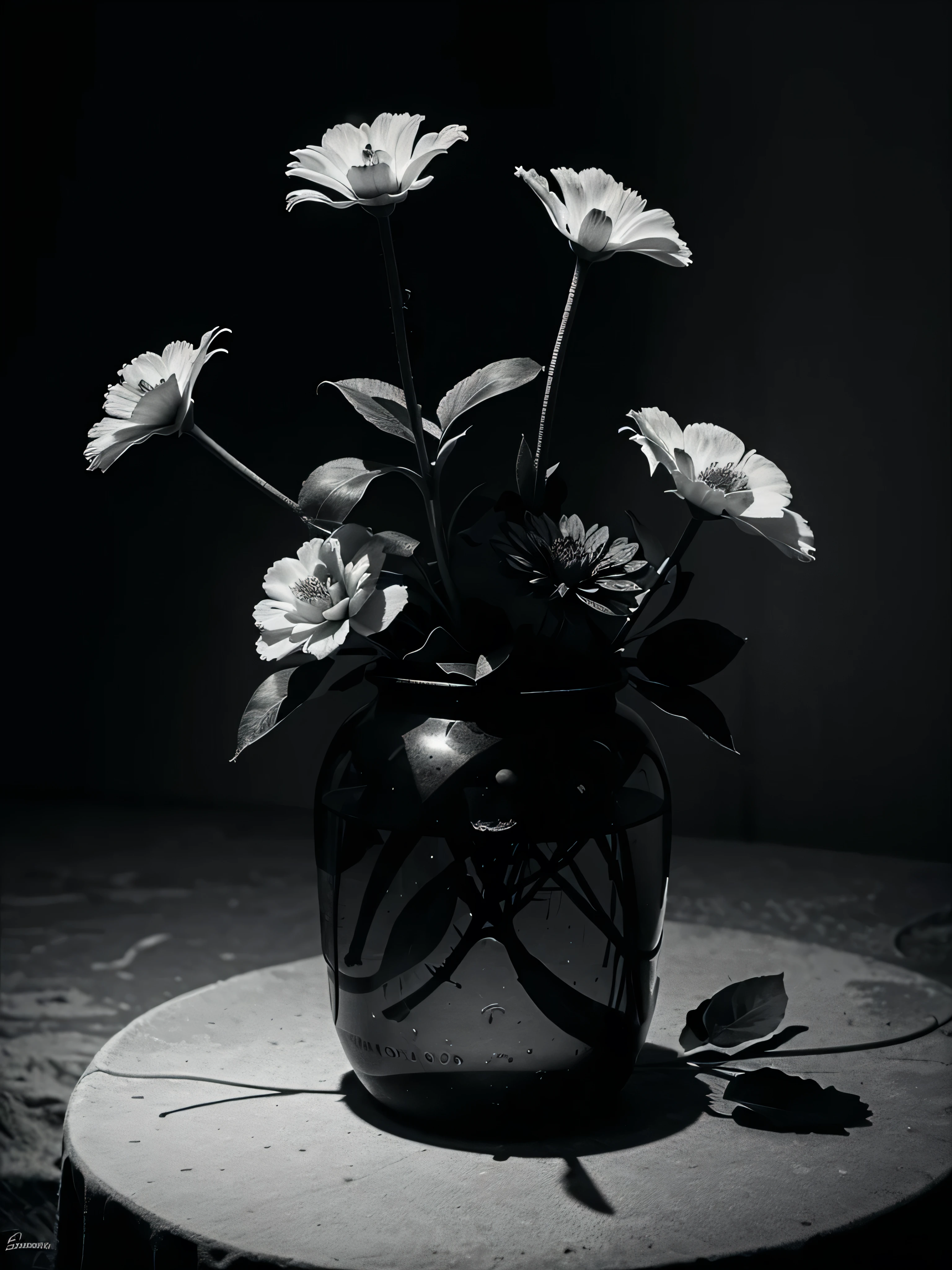 Chiaroscuro flowers 15