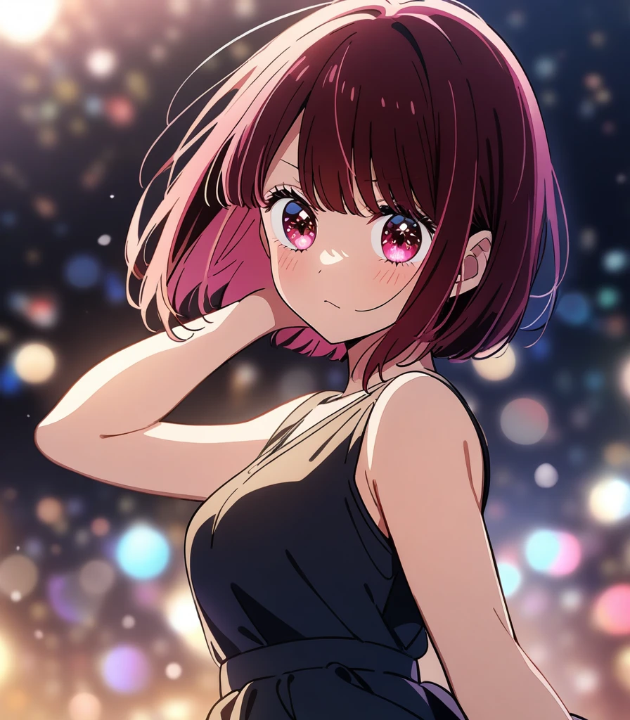 1girl, female focus, Arima kanna,oshi no ko, very beautiful, best quality, very aesthetic, absurdres