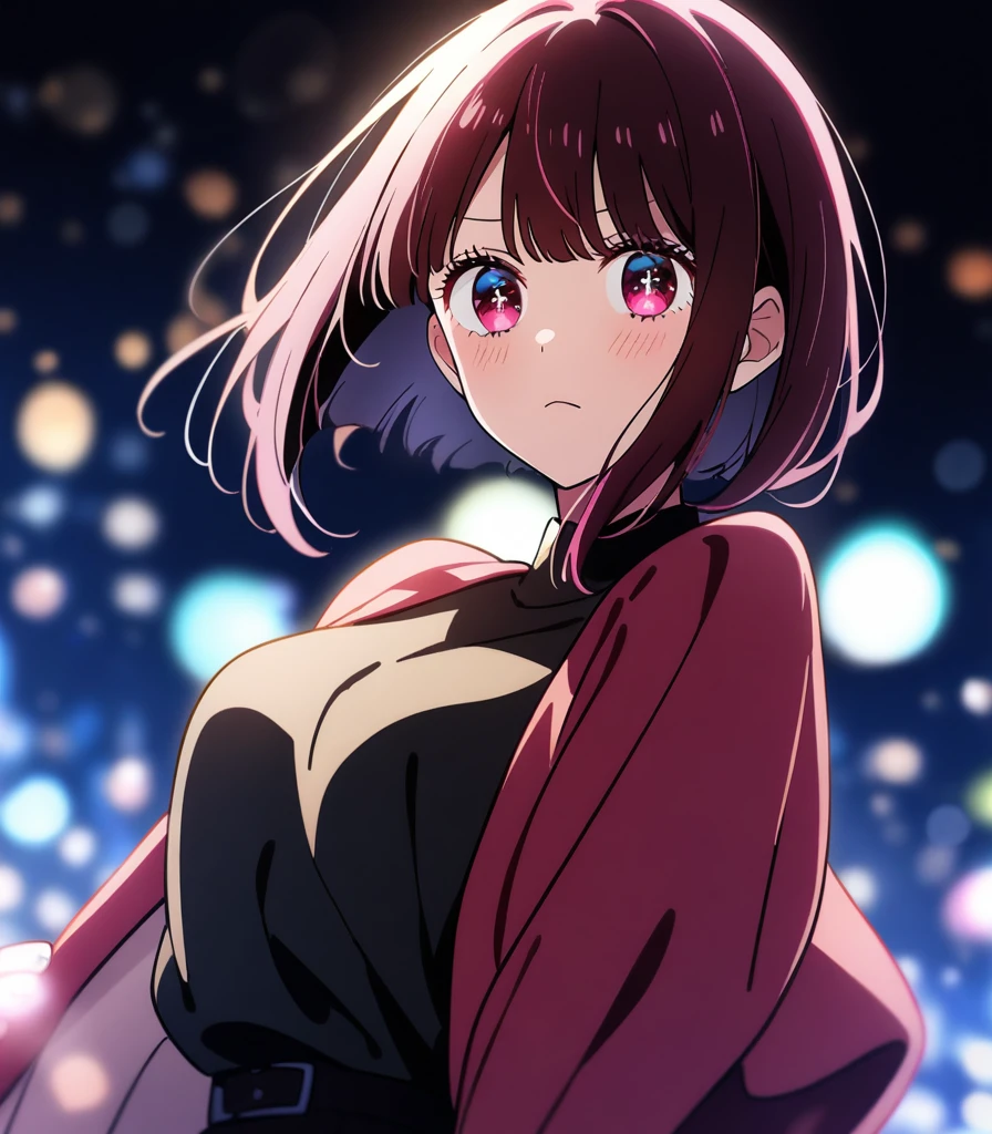 1girl, female focus, Arima kanna,oshi no ko, very beautiful, best quality, very aesthetic, absurdres