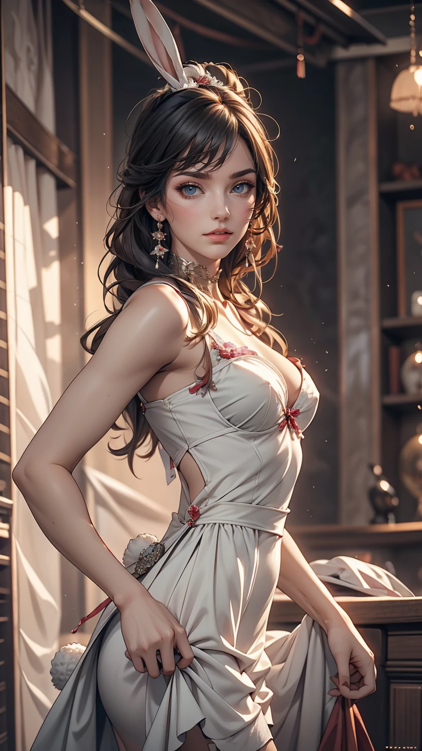 24-year-old female、sexy bunny girl、erotic