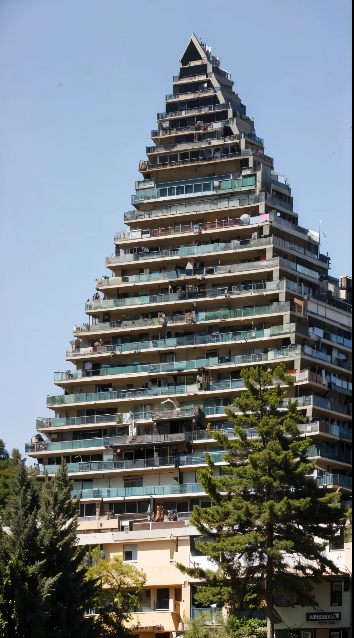 There is a pyramid at the top of which no one knows who or what sits.

From its summit cascades the absolute power of very few over all.

This pyramid seems made on purpose to prevent everyone from seeing that it is possible to replace it with another building, where things work differently.

Understandably, the upper floors in every way hinder the vision of a different world but only stupidity and bad faith can explain the behavior of some who, by diverting the masses from this vision, confuse and divide, revealing themselves for what they are: bitchy pyramid climbers.

We intend to leave to future generations a legacy of love for neighbor that no system of control can suppress and no material good can satisfy.