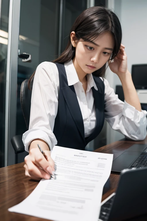 First, I submitted my resignation to the company