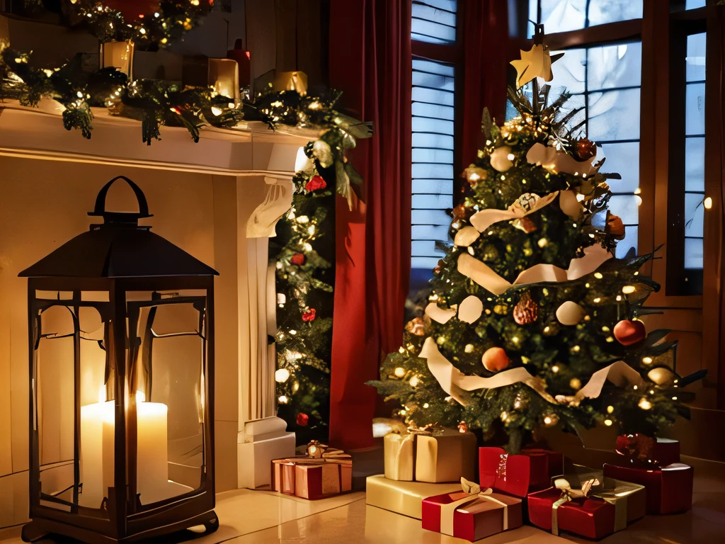 Christmas,Lanterns,indoor,decorate,Gingerbread Man,European and American style