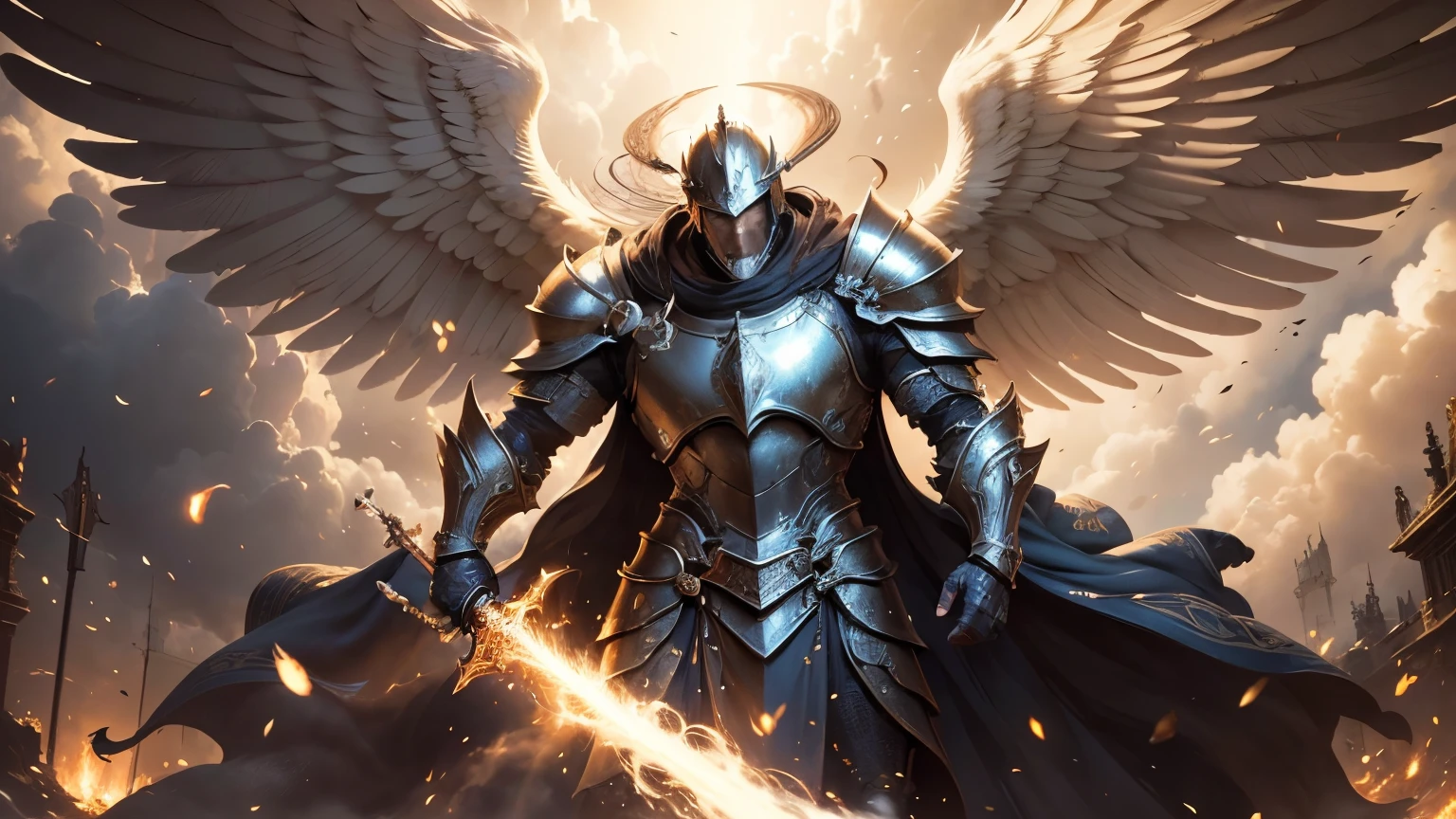 ((Best quality)), ((masterpiece)), ((realistic cartoon)), ((perfect character)), ((portrait)): Angelic Male crusader,heavy armor, flag. The scene is set in a thematically rich environment. The lighting, crafted with a cinematic touch, emphasizing aura surrounding the genius happy discovery. Representing January month
Every element of this masterpiece is carefully designed to create a sense of realism and immersion. The intricacies of the genius clothes, the mesmerizing effects of his power, and the level of detail in his happy face all contribute to a captivating visual experience. This artwork is presented in stunning UHD resolution, allowing you to appreciate every nuance and intricacy in breathtaking detail.
Portrait, scenic, masterpiece,mtg art,magic the gathering art.