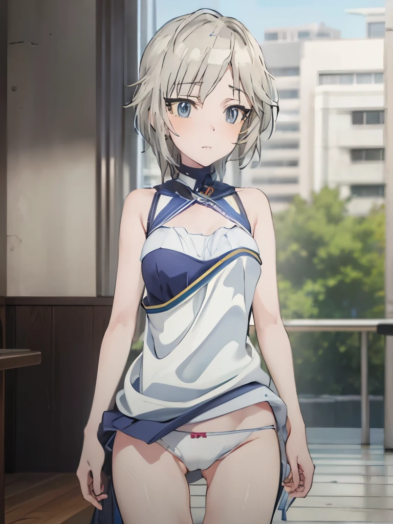 Browsing Caution, masterpiece,Game CG,highest quality,Super detailed,Detailed light,The body is slim, ,cry,girl1人,girl ,White panties