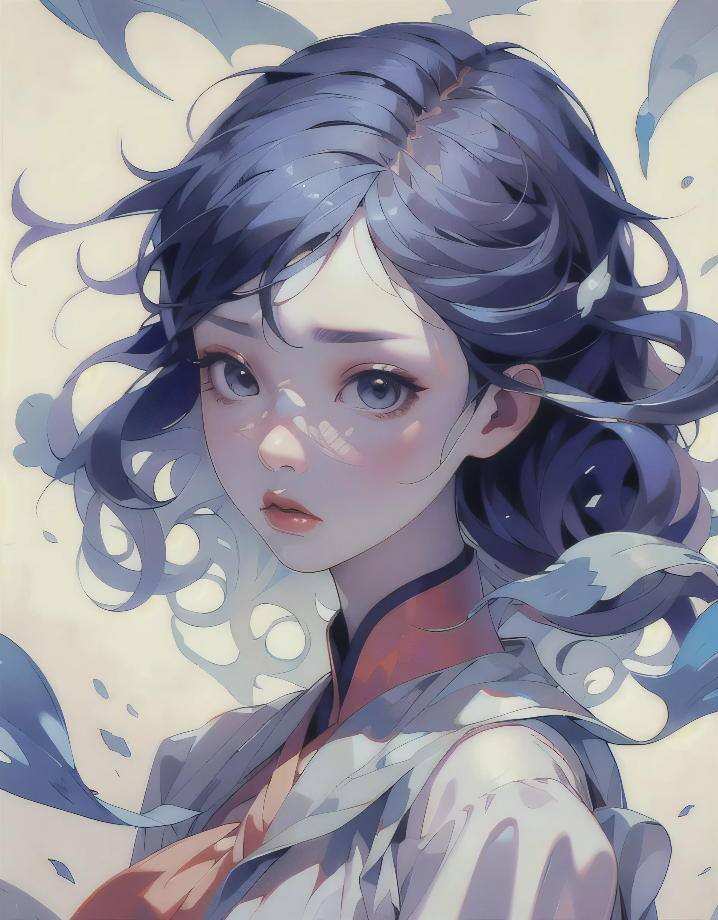 absurd res, high res, (masterpiece:1.4), ultra-detailed, a charismatic girl teaching in class, portrait, negative emotion look, thai traditional outfit