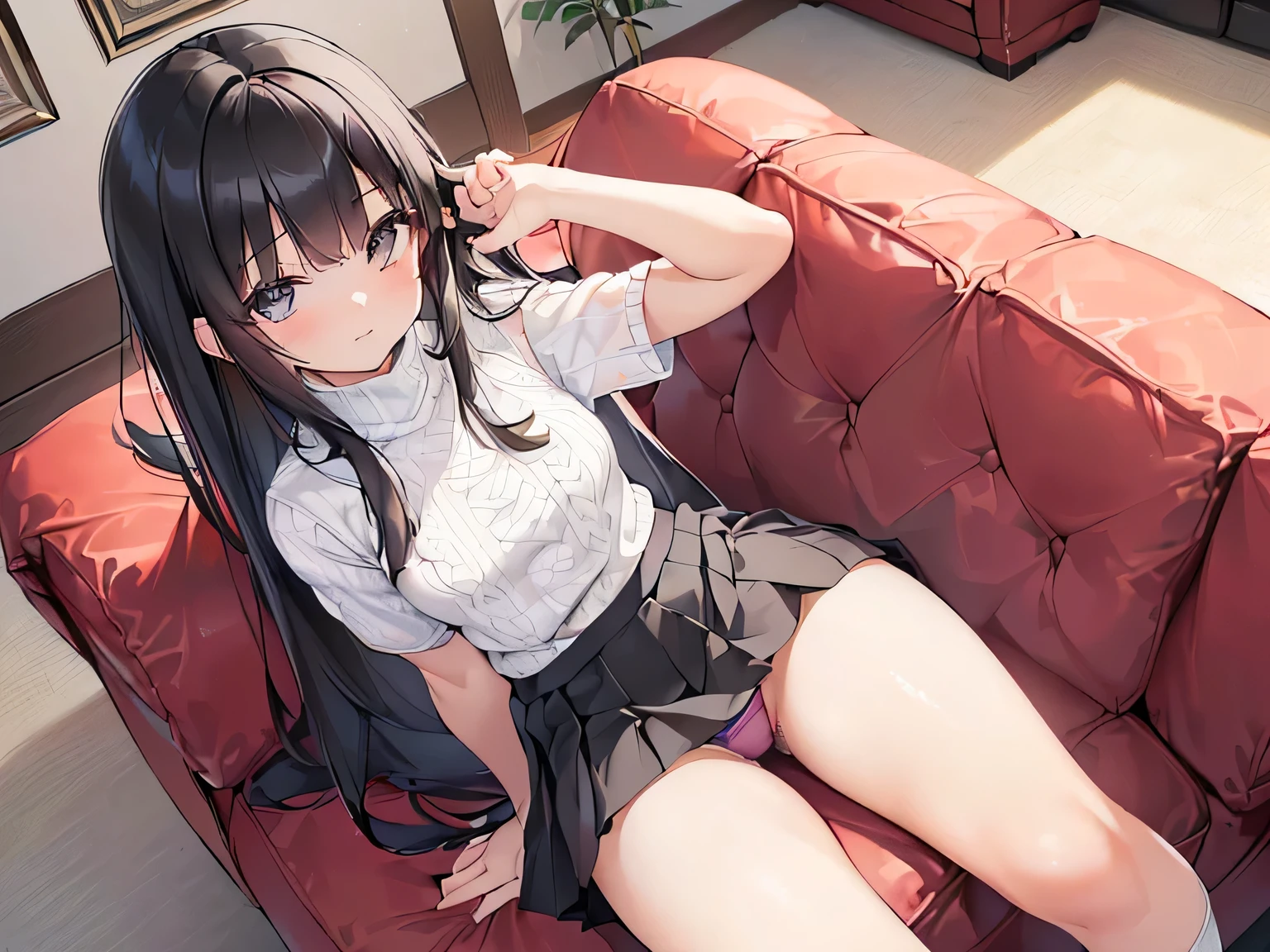 Please draw the panties carefully.、