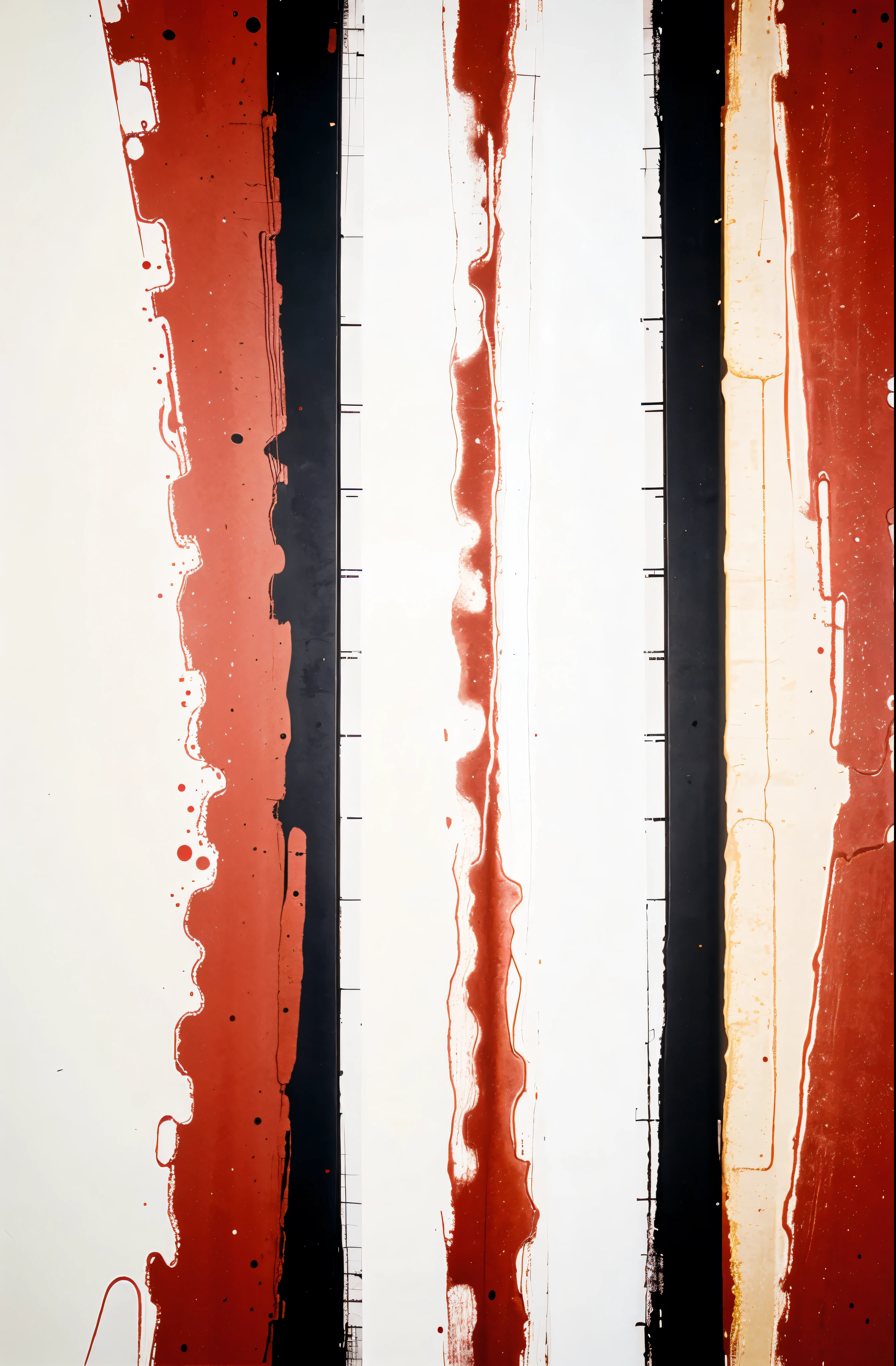 abstract lines red circles
