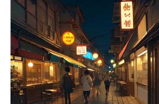Night snack,road,random number