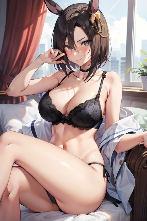 air groove \(umamusume\), Sexy body, big tits, sexypose, sexy lingerie, meshing