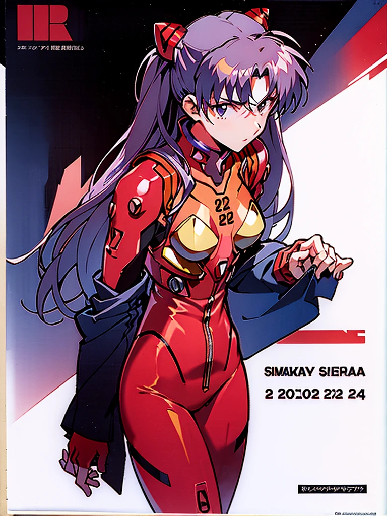 Poster cover design，Katsuragi_Misato, Ayanami Rei，Soryu Asuka Langley wearing a kimono，Neon Genesis Evangelion