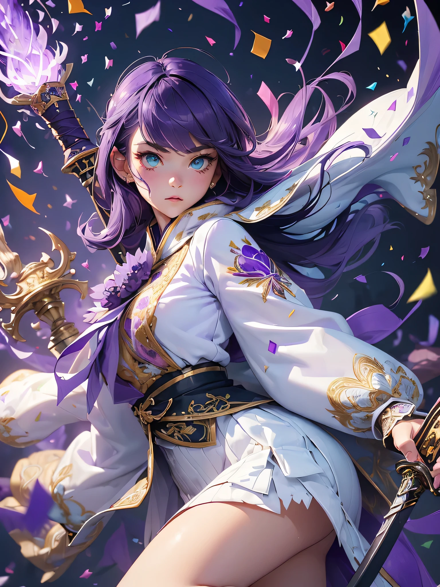 nsfw:1.1, high resolution:1.7, incredibly absurdres, kawaii:1, cute:1.5, hires.fix, incredibly fine illustration,8k,masterpiece:1.2,best quality, high quality, exquisite, beautiful, insanely detailed, intricate detailed, extremely detailed, Super Definition, ultra high res, Super Resolution, best aesthetic, ultra detailed:1.5, best quality, perfect face, detailed face, masterpiece:1.2, illustration:1.2, 8k cg wallpaper, stunning art,absurdres,octane render,ultra hires,
(((aqua fur coat and outfit,coat))), ((elegant dress)),(white gloves,white clothes,(((intricate outfit,intricate clothes,embroidered outfit,ornate outfit,embroidered clothes,ornate clothes))),(dynamic pose:1.0),embarrassed,(centered,scale to fit dimensions,Rule of thirds),((snowy pine forest)),winter,1girl, (kunoichi:1.2), black hair,(big green crystal eyes,enchanting bright eyes studded with gold and silver dust),(finely detailed beautiful eyes),shinylips,lean body,waist slender,leg slender,ninja,torn clothes,broken clothes,(((pussy))), kupaa,show off pussy,((spread pussy)),(embarrassed), (gauntlet:1.2), (greave:1.2), (gaiter:1.2), (purple flame:1.5), (purple fire:1.5), (holding purple flame sword:1.5), (holding white energy sword:1.3), (black flame katana:1.3), (swing a white flame sword:1.3),
battle,fight,(action pose),(vengeful spirit come's attack), (vs vengeful spirit),(purple confetti:1.5),(cave),tentacles,dungeon,(dutch angle)