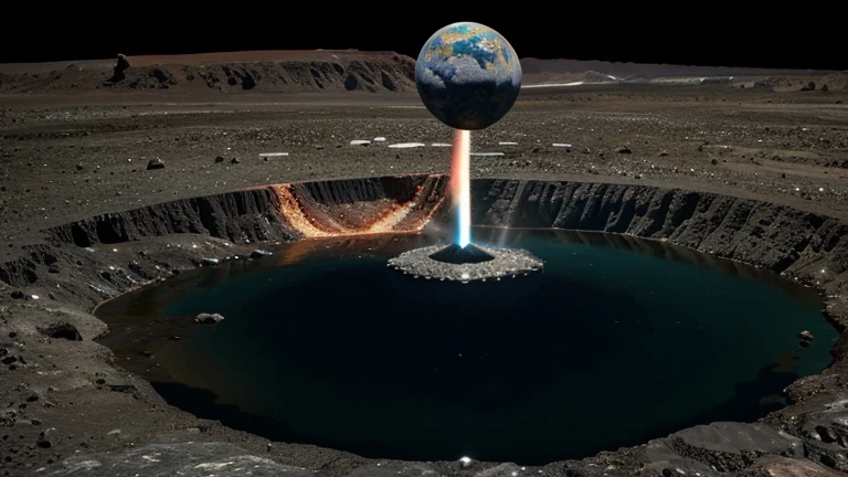 One theory suggests that Earth's water may have come from comets and asteroids that bombarded the planet early in its history. Another posits that water was released from minerals within the Earth's mantle through volcanic activity.