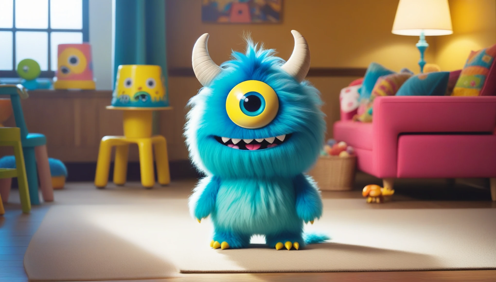 masterpiece, best quality, the cutest monster in the world