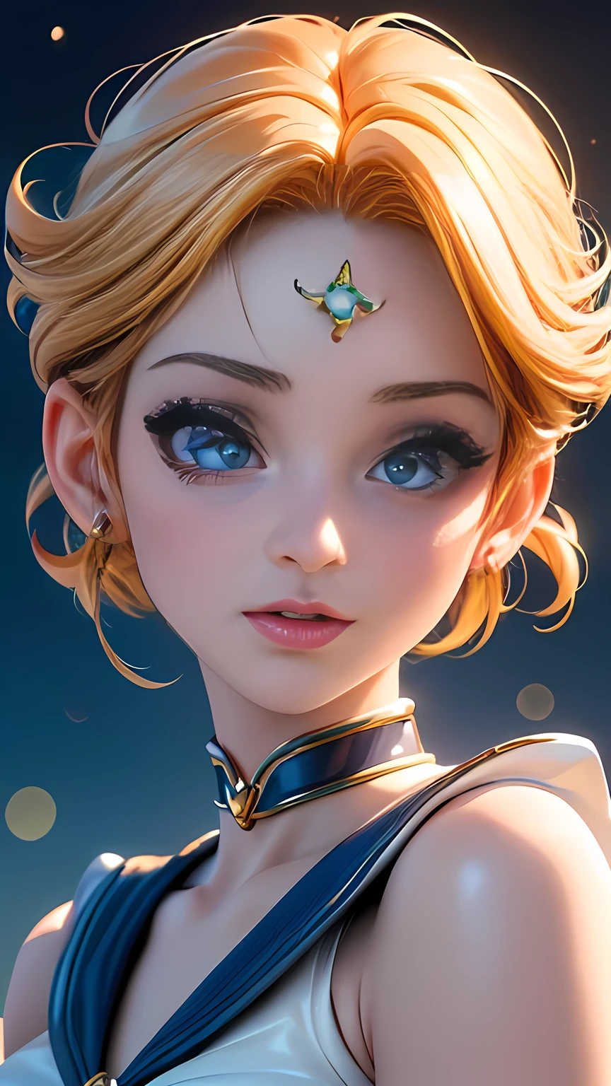 (beautiful detailed eyes, beautiful detailed lips, extremely detailed eyes and face, long eyelashes), 1girl, sailor uranus, magical girl, anime style, (best quality, 4k, 8k, highres, masterpiece:1.2), ultra-detailed, (realistic, photorealistic, photo-realistic:1.37), dynamic pose, magical staff, glowing energy, vibrant colors, dramatic lighting, cinematic composition