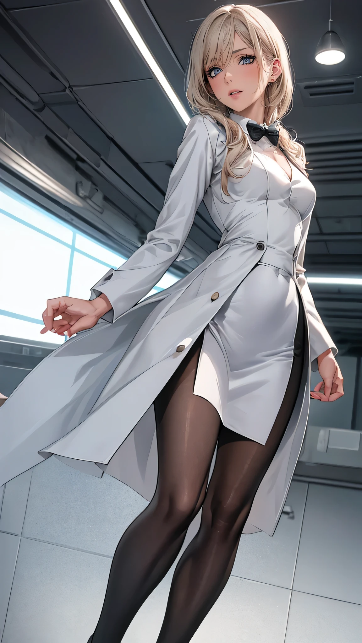 (full body),(from below:1.2),(random porn pose),(random office lady suit),silver hair,(tanned skin),(Thin type:1.8),(big breasts),(random hairstyle),(Highest image quality,(8k),ultra-realistic,best quality, high quality, high definition, high quality texture,high detail,beautiful detailed,fine detailed,extremely detailed cg,detailed texture,a realistic representation of the face,masterpiece,Sense of presence)