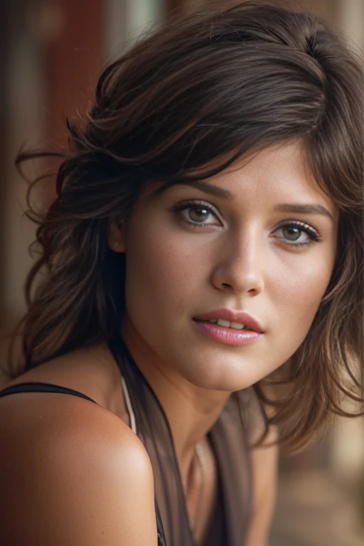 Masterpiece, Very beautiful (Gemma Arterton), 16 year old, detailed eyes, highly detailed, slender skinny body, innocent face, young face, juvenile face, wavy hair, best quality, intricate high detail, detailed skin, realistic skin texture, professional, charming smile, shot with Canon, 85mm, slight depth of field, Kodak Color Vision, body in perfect shape, extremely detailed, photographer_\( ultra\), photographerrealistic, Postprocessing, maximum details, roughness, real life, photorealism, photography, 16K, ultra high resolution photorealistic, UHD, RAW, DSLR, outdoor, sharp focus, natural lighting