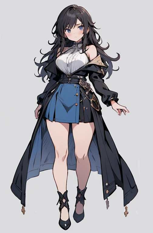 ((masterpiece, Highest_quality:1.8)),16k,ultra high resolution,alone,super detailed, detailed face,fine eyes,very cute and beautiful girl ,thin waist,perfect beautiful eyes,perfect cute face:1 Beautiful woman with perfect figure:1.8,thin legs:1.3,beautiful feet,(huge_tits:1.4),japanese girl,high fashion ,Fashion Model,full body shot, ((oversized cut-off docked blazer,Patchwork skirt)),formal wear,pink eyes,suit setup,stylish
