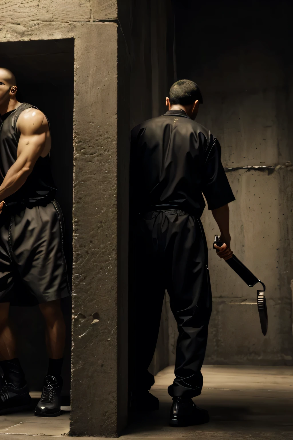 8k wallpaper, masterpiece, prison, jail, dark, punishment, torture