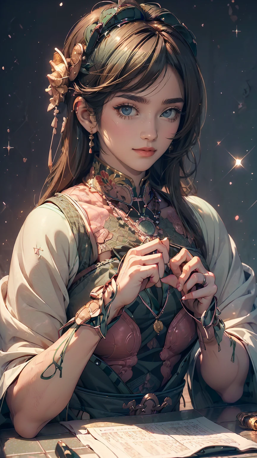 ((((highest quality))))、(((Ultra-precision CG16K wallpaper)))、(((masterpiece)))、(((Very detailed)))、(((Extreme detail)))、((1people々'woman))、成熟したwoman、24歳のwoman、((The Face of Japan))、((Very beautiful face))、((Mai Shiraishi:1.5))、((Straight ponytail hair:1.3、Blunt bangs))、(Shiny brown hair)、Beautiful and delicate eyes、((Big eyes with double eyelids))、Iris、Raise your eyebrows、High nose、Small nostrils、Small Mouth、Seductive lips、Beautiful breasts、((C cup size breasts))、Cleavage、Plump body、(Chubby body type)、Perfect balance、Perfect Anatomy、Perfect composition、Beautiful subtle shadows、美しいNatural light、Beautiful details sparkle、Written boundary depth、(((High chroma)))、(((Genuine:1.9)))、((Vivid:1.5))、((horn:1.6))、((Beautiful Skin))、((Skin Texture))、((Genuineな皮膚感))、(((Cowboy Shot:1.6)))、((正面下からの低horn度ビュー:1.6))、((A shy smile:1.5))、(The eyes that see me:1.5)、Bright sunlight、Natural light、(((floor:1.5)))、(Standing pose:1.5)、(((Sexy Lingerie_Mint green outfit:1.6)))、((Earrings、Wearing a necklace:1.3))、((clarity、Detailed face:1.6))、