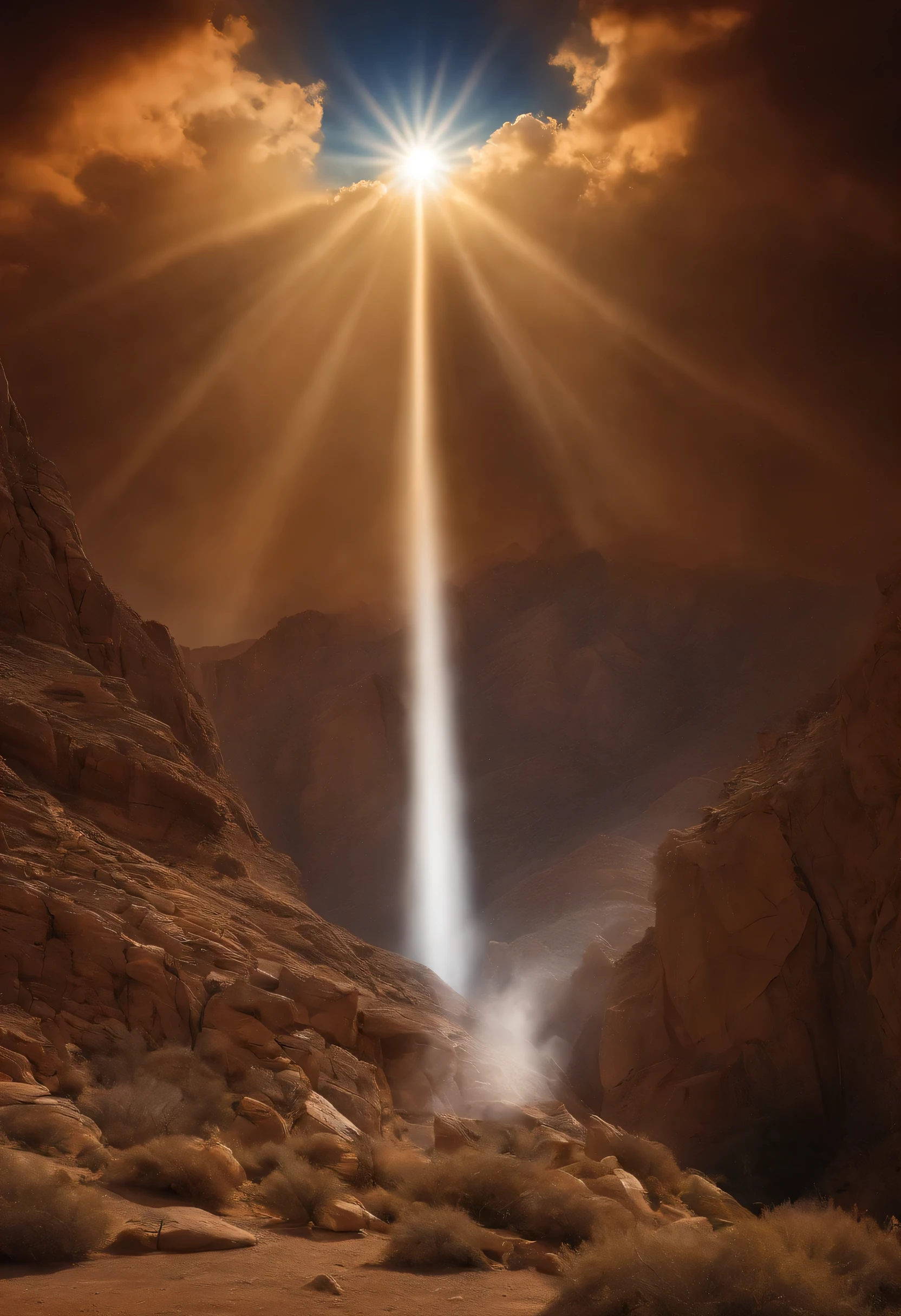 The Ten Commandments of Moses、tablet of Moses、o topo do Monte Sinai、moses praises Deus、moses thanks Deus、There is the glorious glory of God、May it be a blessing、O brilho que ilumina o topo da montanha、luz brilhando diretamente acima、brilho、Deus&#39;the glory is above、Deus&#39;glory from above