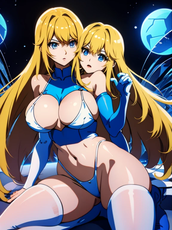 Samus Aran from Metroid, Wearing a Zero Suit