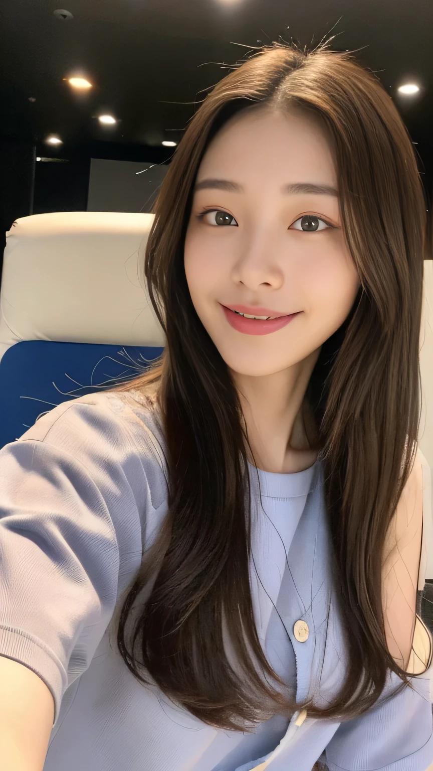 seed:2020674263.((Full body angle:1.1)).((highest quality, 8K, masterpiece:1.3)), ((from below:1.1)).concentrated:1.2, Perfect body beauty:1.4, Hips:1.2, ((Delicate Hair)), (Colorful button-through crop shirt :1.1) , ((highest quality、8K、masterpiece:1.3))、1 Girl、A sloppy smile、Esbian all over、Slim face、Big Boobs、Beautiful woman、(Dark Brown Hair)、Long Hair、1.1、Flickering Valley、Detailed eyes、double eyelid、Blurred Background、超Slim face、Smile、Looking down、stroll、