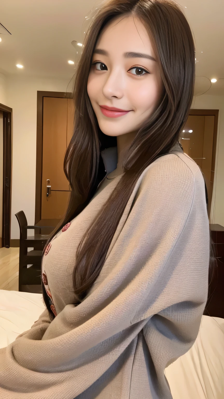 seed:2020674263.((Full body angle:1.1)).((highest quality, 8K, masterpiece:1.3)), ((from below:1.1)).concentrated:1.2, Perfect body beauty:1.4, Hips:1.2, ((Delicate Hair)), (Colorful button-through crop shirt :1.1) , ((highest quality、8K、masterpiece:1.3))、1 Girl、A sloppy smile、Esbian all over、Slim face、Big Boobs、Beautiful woman、(Dark Brown Hair)、Long Hair、1.1、Flickering Valley、Detailed eyes、double eyelid、Blurred Background、超Slim face、Smile、Looking down、stroll、