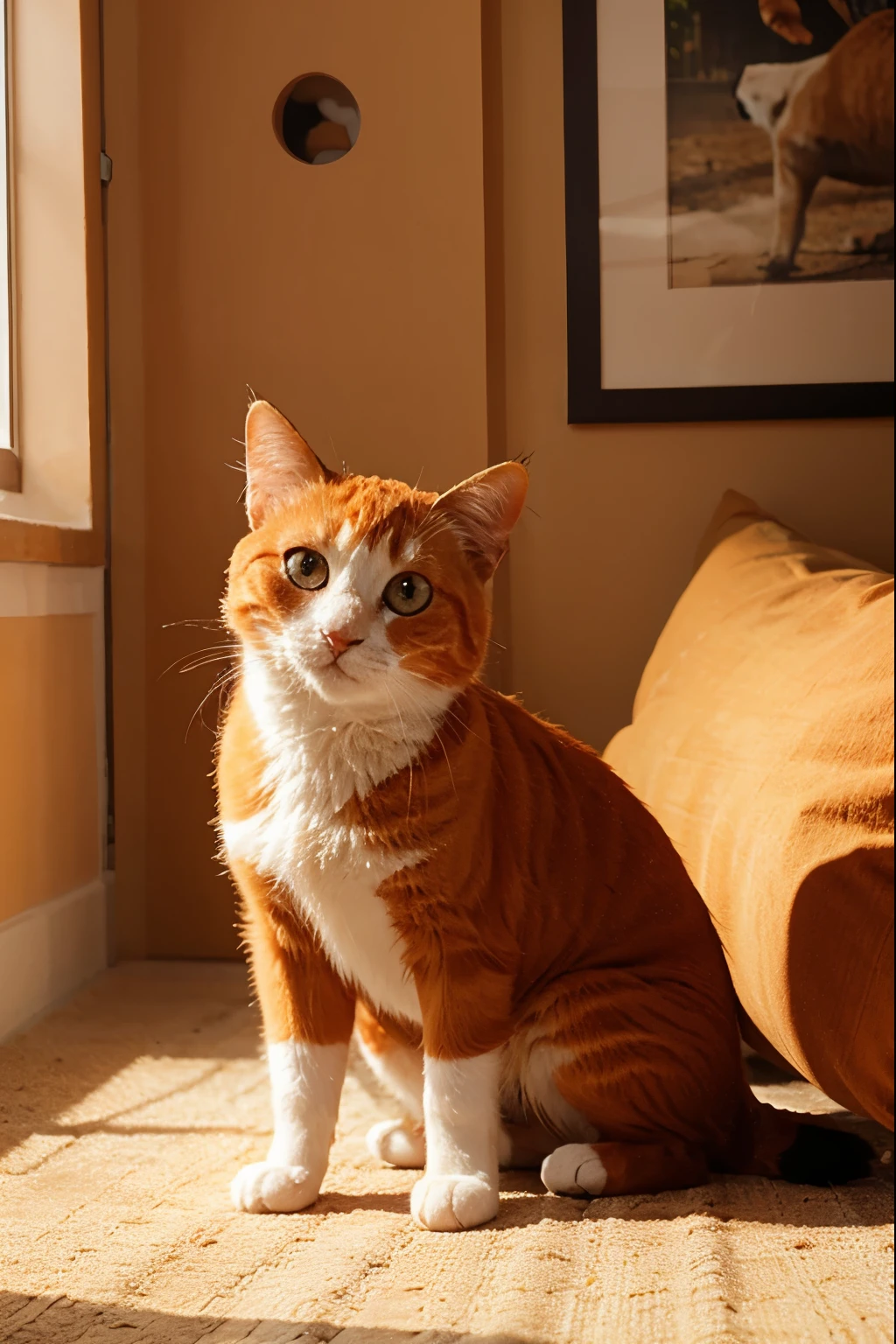 cute orange cate