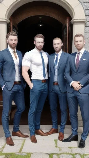 a group of beautiful irish men,