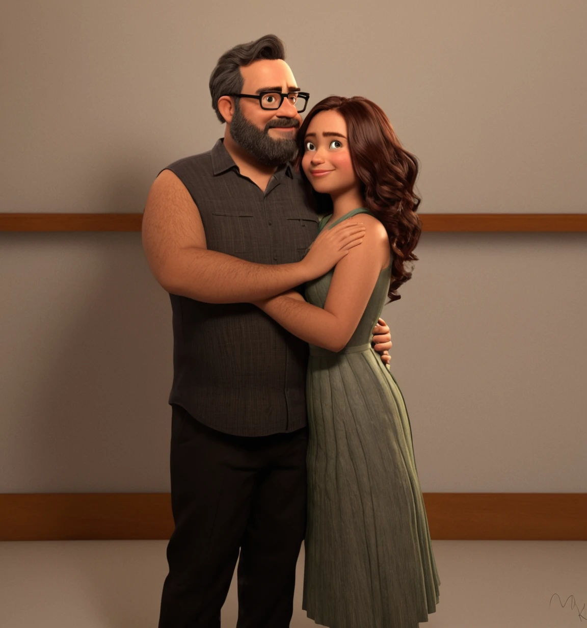 Remake the image in 3D drawing Pixar ART. 4k alta qualidade. Toda a imagem deve ser refeita em 3D Pixar ART.