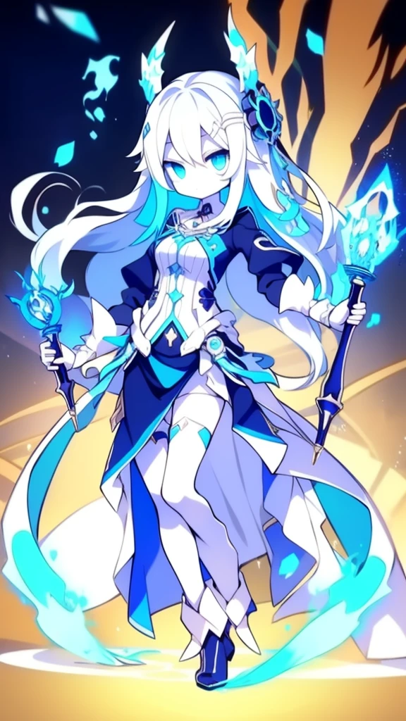 (anime style),masterpiece, best quality, extremely detailed,18Year old,tanned skin,dark skin, Beautiful tall body,flat breasts,BREAK,multicolored colorful blue hair,absurdly long hair,for head,BREAK,black eyes,best smile,open mouth,detailed lips,BREAK,cotton black big ribbon,BREAK,ripped shamelessness armor、sword maiden costume,loincloth,sandals,childish pose,break,head tilt,