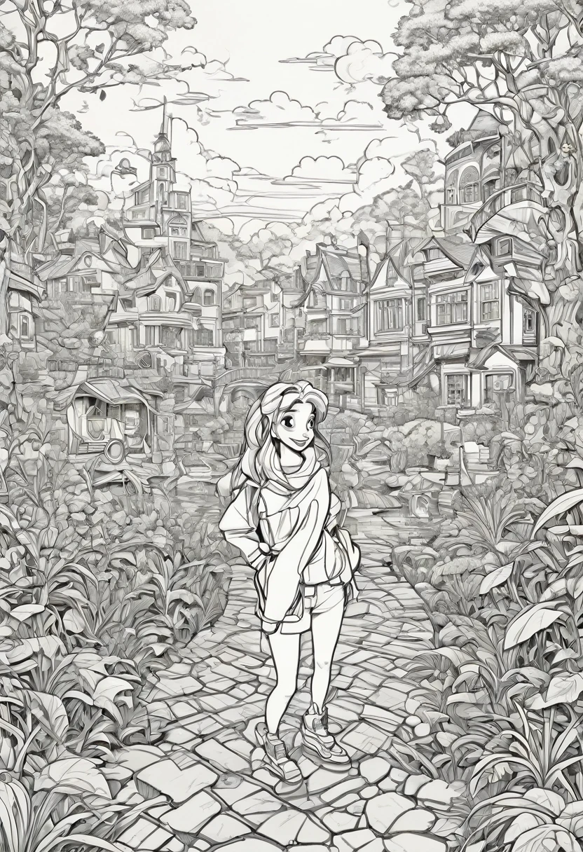 90s Cartoon art style, best quality, masterpiece, very aesthetic, perfect composition, intricate details, ultra-detailed
