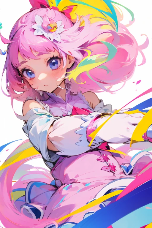 Magical girl manga linear manga color
