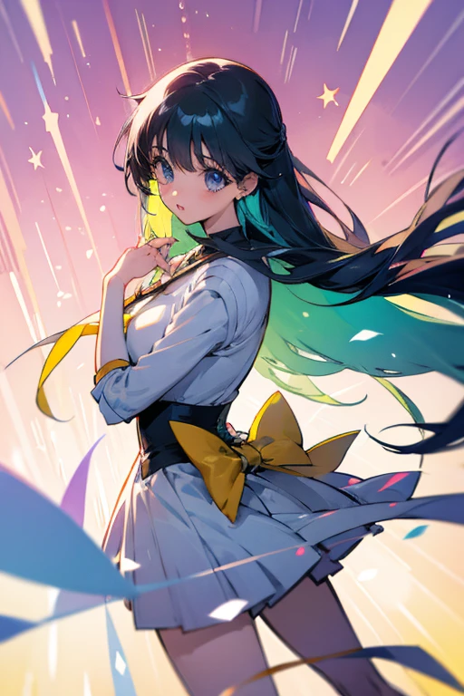Magical girl manga linear manga color