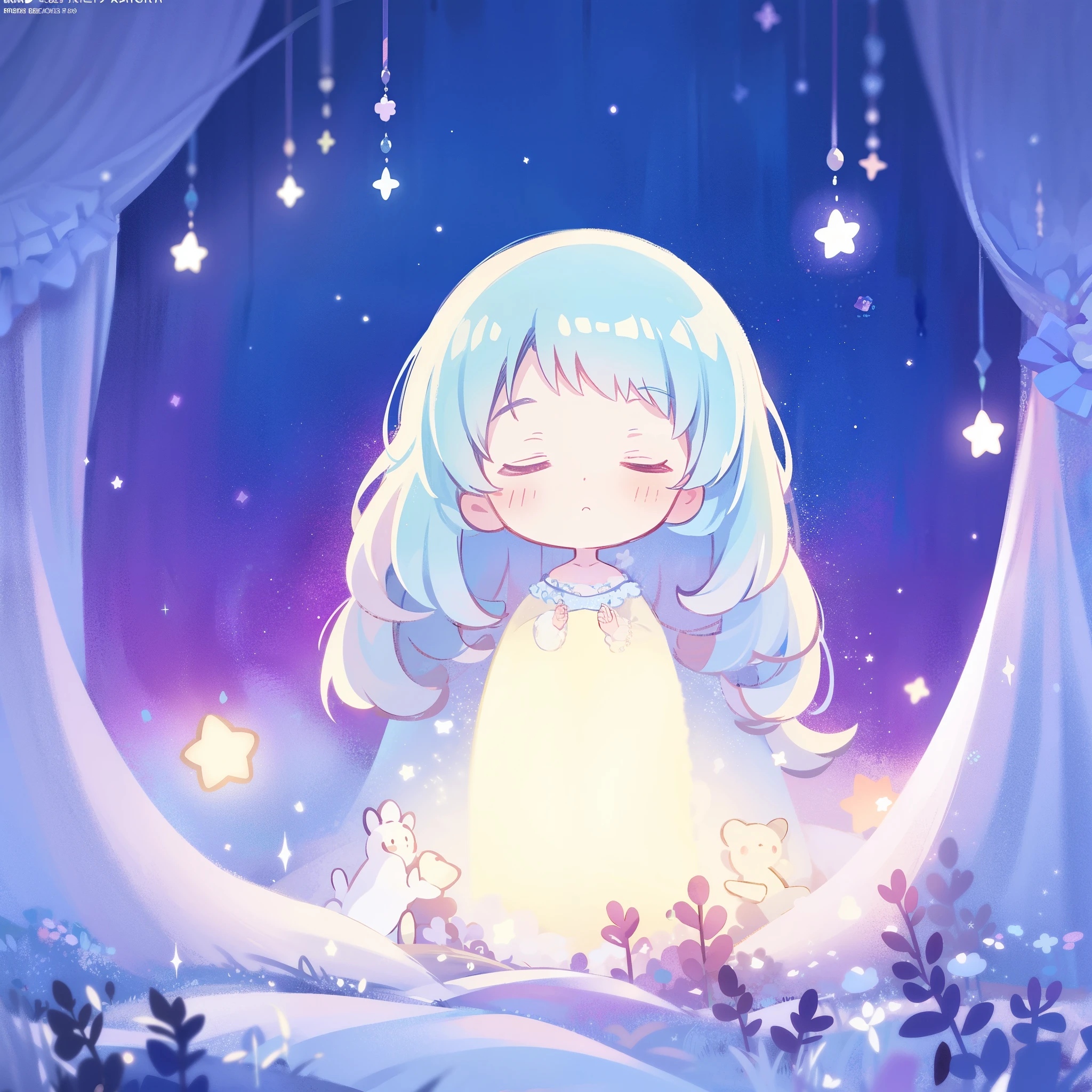 complex background, wishing star background, a woman wearing an ethereal mystical pink translucent dress that reflects the stars, dreamy, peaceful, serene composition, glowing stars, glowing, perfume promo art, mystic, complex drawing, highly detailed, Covergirl brand, promo art, artistic rendition, ethereal, starry night, midjourney style