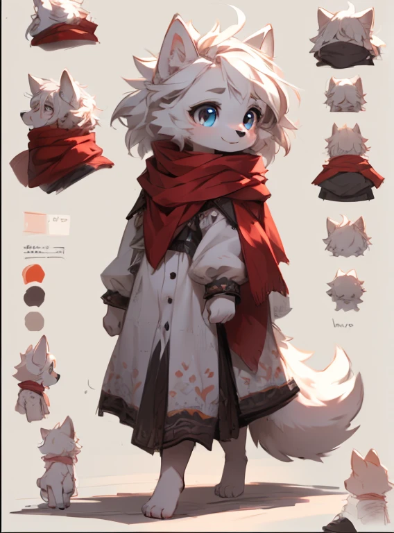 white baby wolf pup, baby girl wolf, bright eyes ( Absurdly , High quality , ultra detailed ) ,( hand detailed ) detailed(sketch:1.2),graphite,(monocolour:1.3), 1girl, solo, , (character sketch),absurdres(highly detailed beautiful face and eyes)perfect anatomy, adorable, cute eyes, big eyes, short messy hair, long scarf, baby puppy, walking, (sketch), toes, snow, joyful, pouncing, line art detailed(sketch:1.2),graphite,(monocolour:1.3)