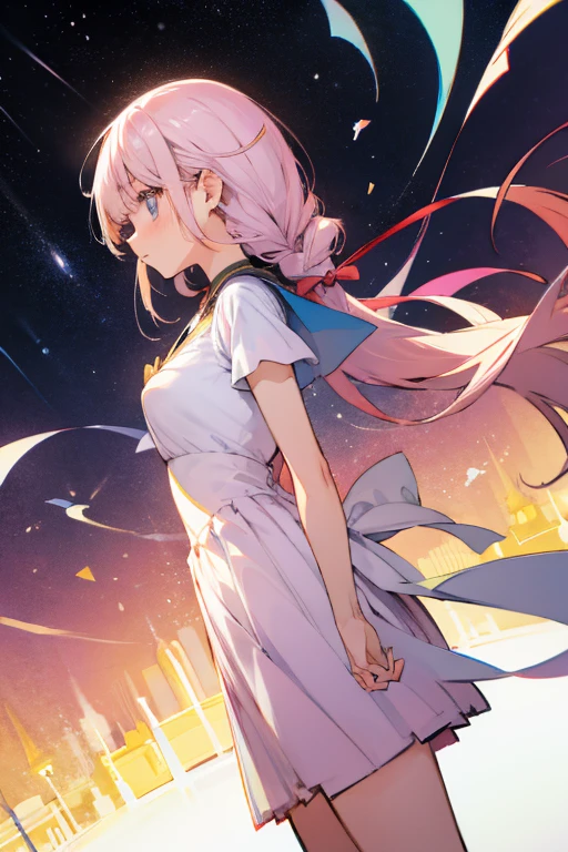 Magical girl manga linear manga color