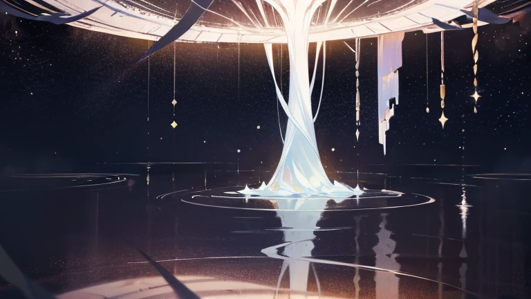 Celestia explained that this was a place where souls prepared to move on, a space between life and death, full of serenity and reflection.