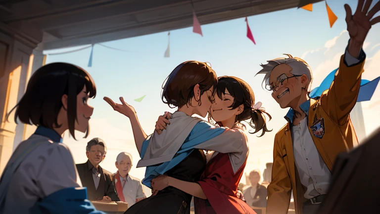 They shared stories and memories, celebrating the experiences that shaped their lives.