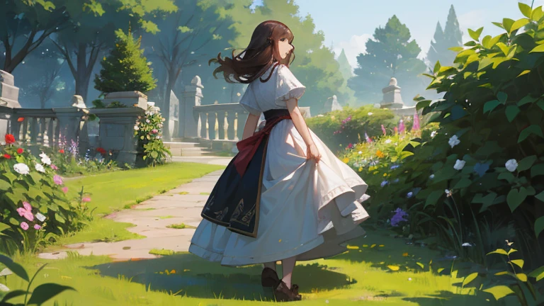 Finally, the time has come for Clara to leave the garden and continue her journey beyond this life.