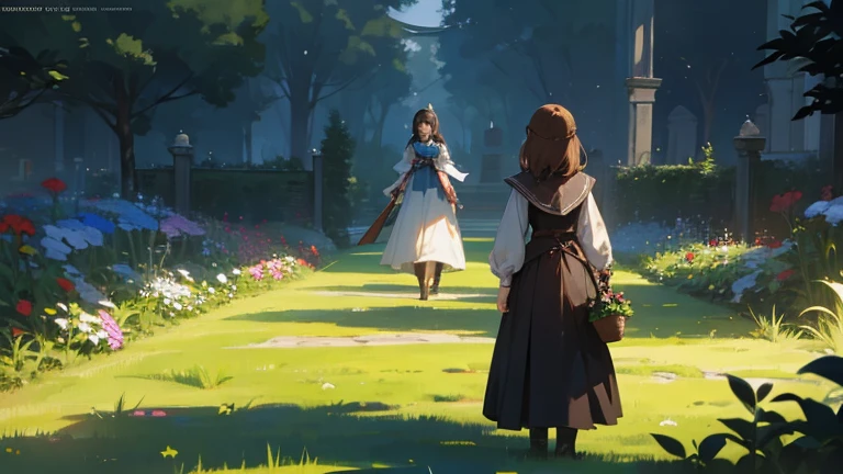 Finally, the time has come for Clara to leave the garden and continue her journey beyond this life.