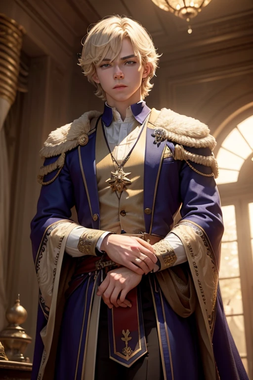 Ross Lynch as a king