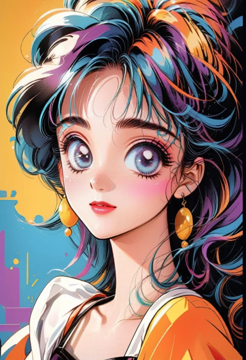90s Cartoons, a cartoon character from the 90s, cartoon style, vibrant colors, 1990s, 90s nostalgia, detailed facial features, bright and dynamic, dynamic pose, well-defined shapes, whimsical, playful expression, bold outlines, high contrast, exaggerated features, dynamic background, retro aesthetic, 2d animation, hand-drawn, (best quality,4k,8k,highres,masterpiece:1.2),ultra-detailed,(realistic,photorealistic,photo-realistic:1.37)