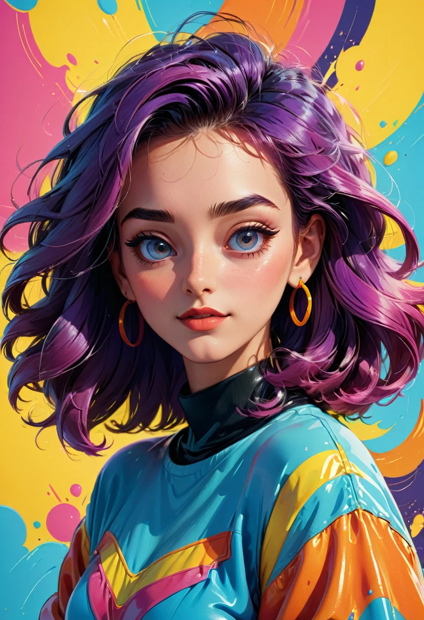 90s Cartoons, a cartoon character from the 90s, cartoon style, vibrant colors, 1990s, 90s nostalgia, detailed facial features, bright and dynamic, dynamic pose, well-defined shapes, whimsical, playful expression, bold outlines, high contrast, exaggerated features, dynamic background, retro aesthetic, 2d animation, hand-drawn, (best quality,4k,8k,highres,masterpiece:1.2),ultra-detailed
