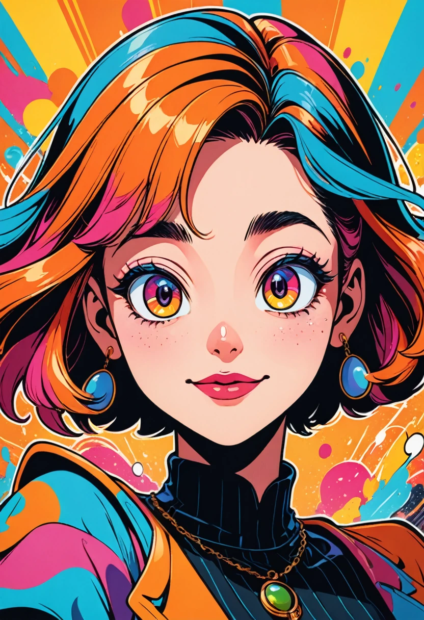 90s Cartoons, a cartoon character from the 90s, cartoon style, vibrant colors, 1990s, 90s nostalgia, detailed facial features, bright and dynamic, dynamic pose, well-defined shapes, whimsical, playful expression, bold outlines, high contrast, exaggerated features, dynamic background, retro aesthetic, 2d animation, hand-drawn, (best quality,4k,8k,highres,masterpiece:1.2),ultra-detailed
