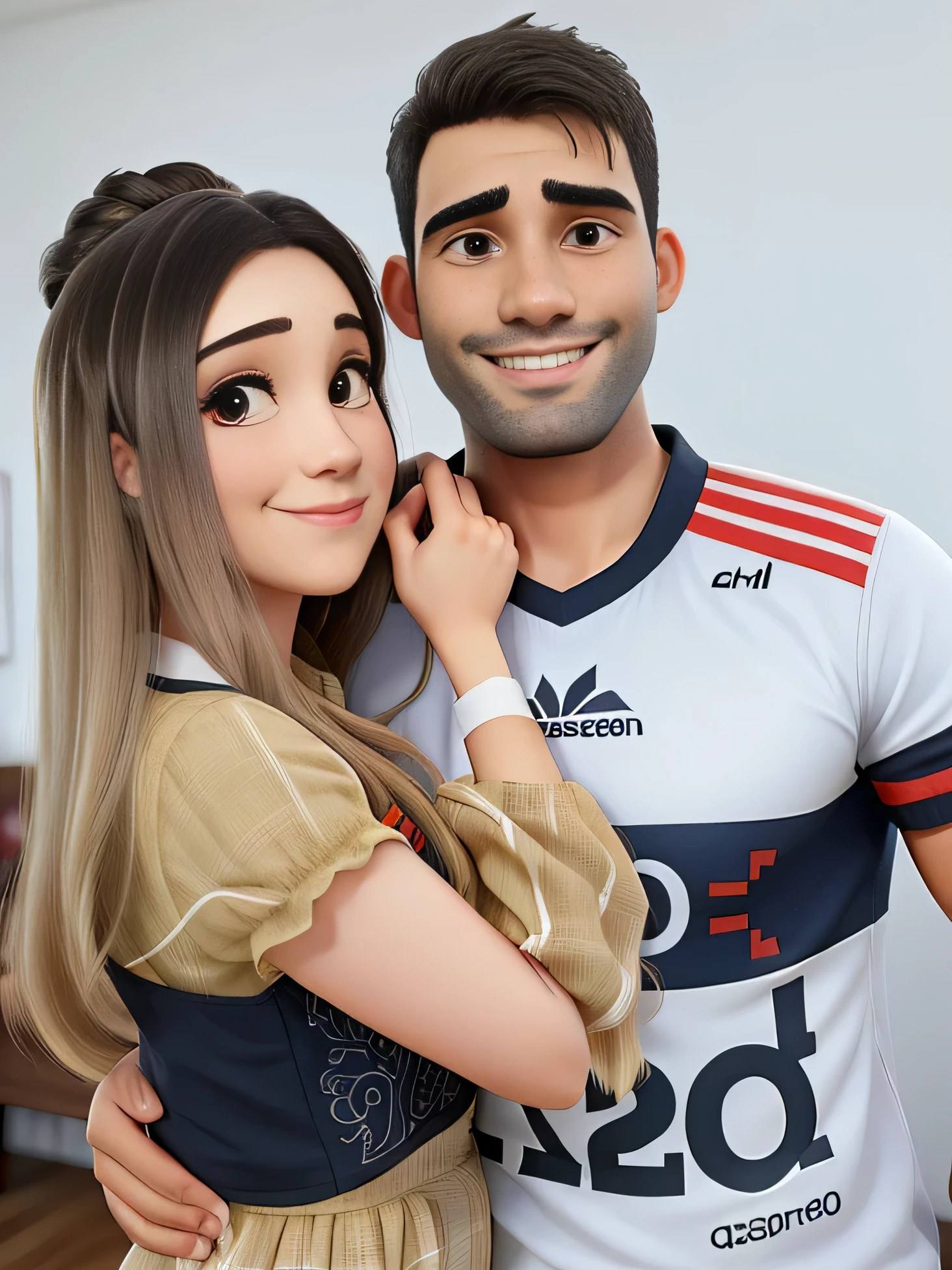 Um casal apaixonado 