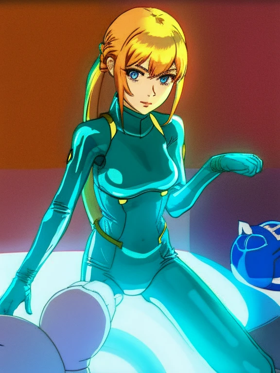 Samus Aran from Metroid, Wearing a Zero Suit